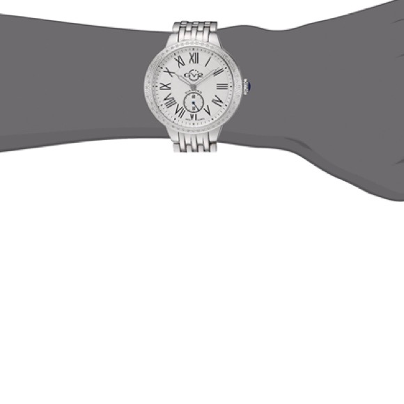 GV2 NWT Astor Diamond Swiss Quartz Watch - Picture 4 of 5